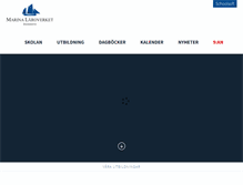 Tablet Screenshot of marinalaroverket.se